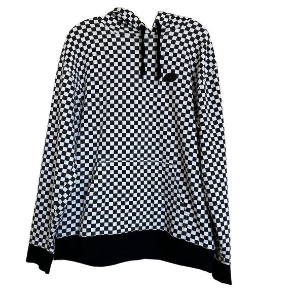 Vans Other - Vans Men Checkered Black/White Hoodie Sz Large